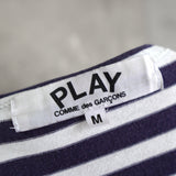 Logo Patch Stripe Long Sleeve Tee Shirt AD2014 - NEWSED