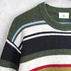 Logo Patch Stripe Sweater