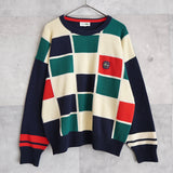 Logo Patch Sweater - NEWSED