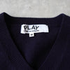Logo Patch V-neck Sweater AD2009