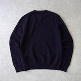 Logo Patch V - neck Sweater AD2009 - NEWSED