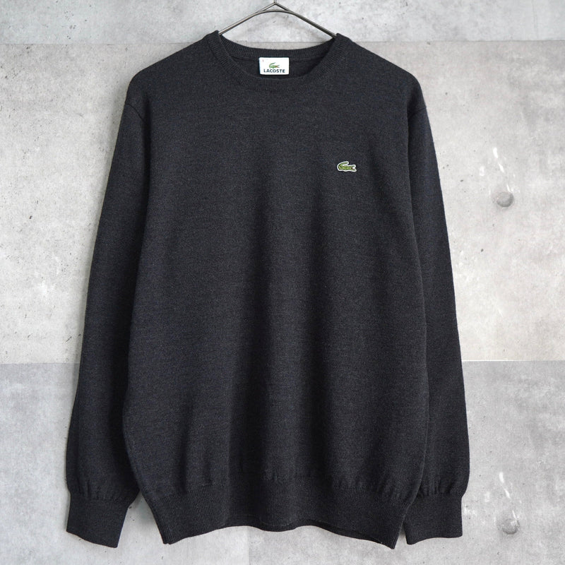 Logo Patch Wool Sweater - NEWSED