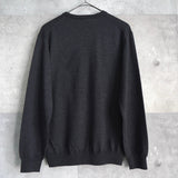 Logo Patch Wool Sweater - NEWSED