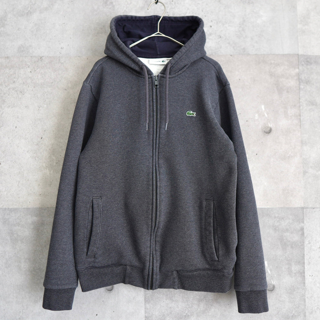 Logo Patch Zip-up Hoodie