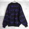 Logo Pattern Sweater