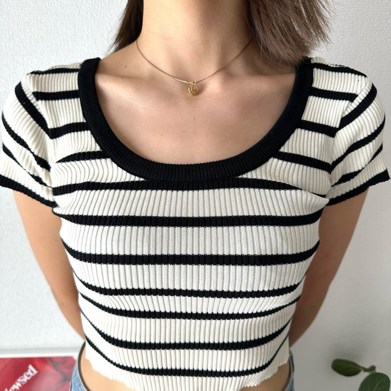 Logo Pendant Top Gold Necklace - NEWSED