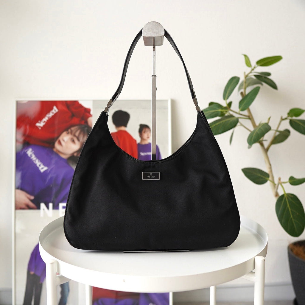 Logo Plate One Shoulder Bag