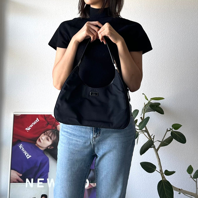 Logo Plate One Shoulder Bag - NEWSED