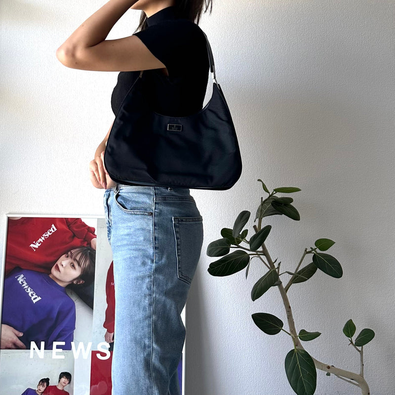 Logo Plate One Shoulder Bag - NEWSED