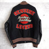 Logo Wappen Leather Stadium Jumper