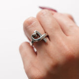 Loving Heart By Paloma Picasso Silver Ring - NEWSED