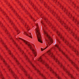 ルイヴィトン ボネ LV アヘッド ロゴ ビーニー ニット帽 ニットキャップ レッド メンズ - NEWSED