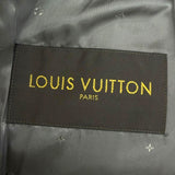 ルイヴィトン×シュプリーム LV Leather Baseball Jacket モノグラム ボンバージャケット レザージャケット レッド 54 メンズ - NEWSED
