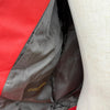 ルイヴィトン×シュプリーム LV Leather Baseball Jacket モノグラム ボンバージャケット レザージャケット レッド 54 メンズ
