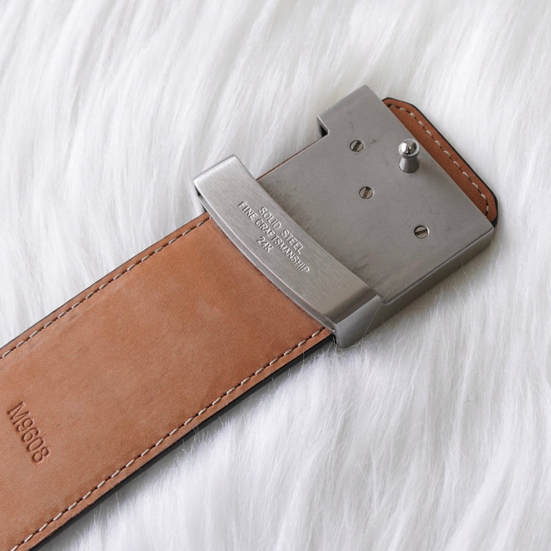 ルイヴィトン LVイニシャル ダミエ ベルト M9608 ブラック ルイヴィトン LVイニシャル ダミエ ベルト M9608 ブラック