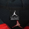 ナイキ ジョーダン パーカー ビッグロゴ グレー/レッド L〜XL相当
