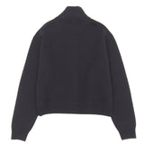 リパーパス ジップアップ ドライバーズニット カーディガン ブラック M メンズ - NEWSED