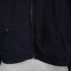 ポロバイラルフローレン ナイロンジャケット ブルゾン フリース裏地 ハイネック ネイビー Mサイズ