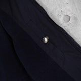 ポロバイラルフローレン ナイロンジャケット ブルゾン フリース裏地 ハイネック ネイビー Mサイズ - NEWSED