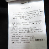 ヴァレンティノ レース切り替え 長袖 ニット カーディガン ブラック M レディース - NEWSED
