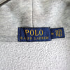 ポロラルフローレン ジップアップ パーカー ビッグポニー グレー Mサイズ