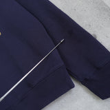 メゾン キツネ トロフィー フォックス プリント スウェット トレーナー ネイビー Mサイズ - NEWSED