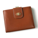 セリーヌ トリオンフ M08 レザー がま口 二つ折り財布 ブラウン - NEWSED