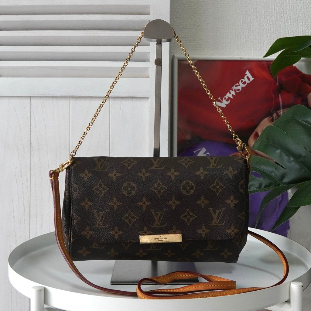 LOUIS VUITTON フェイボリット2WAYショルダーバッグ モノグラム ルイ
