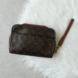 ルイヴィトン モノグラム オルセー セカンドバッグ クラッチバッグ ブラウン M51790 - NEWSED