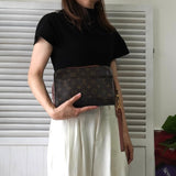 ルイヴィトン モノグラム オルセー セカンドバッグ クラッチバッグ ブラウン M51790 - NEWSED