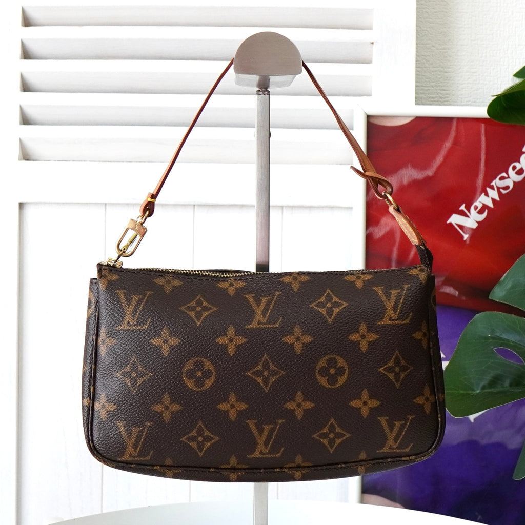 ルイヴィトン モノグラム ポシェット・アクセソワール ポシェット ポーチ ブラウン M51980