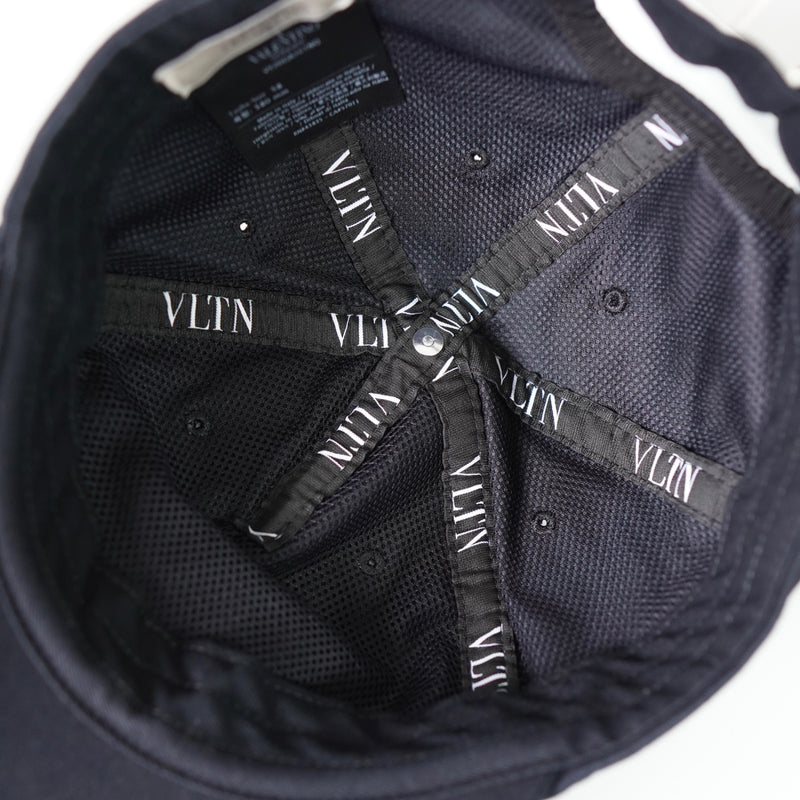 ヴァレンティノ ロゴ キャップ ブラック