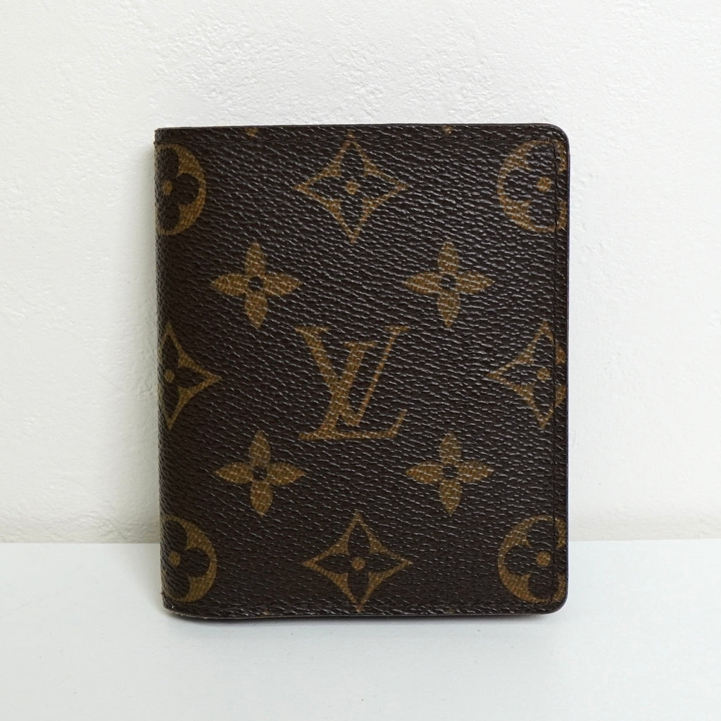 ルイ ヴィトン モノグラム ポルトフォイユ・マジェラン コンパクトウォレット 二つ折り財布 ブラウン M60045