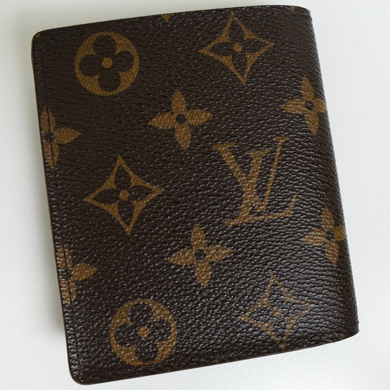 ルイ ヴィトン モノグラム ポルトフォイユ・マジェラン コンパクトウォレット 二つ折り財布 ブラウン M60045 - NEWSED