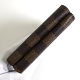ルイ ヴィトン ダミエ ポルトフォイユ エリーズ コンパクトウォレット 二つ折り財布 ブラウン M61654 - NEWSED