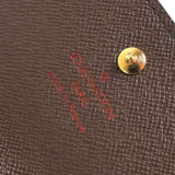 ルイ ヴィトン ダミエ ポルトフォイユ エリーズ コンパクトウォレット 二つ折り財布 ブラウン M61654 - NEWSED