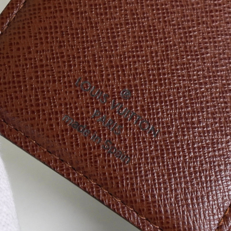 ルイ ヴィトン モノグラム ポルトモネ・ヴィエノワ コンパクトウォレット 二つ折り財布 ブラウン M61663 - NEWSED