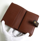 ルイ ヴィトン モノグラム ポルトモネ・ヴィエノワ コンパクトウォレット 二つ折り財布 ブラウン M61663 - NEWSED