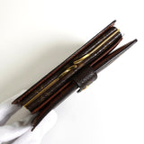 ルイ ヴィトン モノグラム ポルトモネ・ヴィエノワ コンパクトウォレット 二つ折り財布 ブラウン M61663 - NEWSED