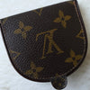 路易威登 Monogram Porte Monnaie Cubetto 零钱包，棕色，M61960