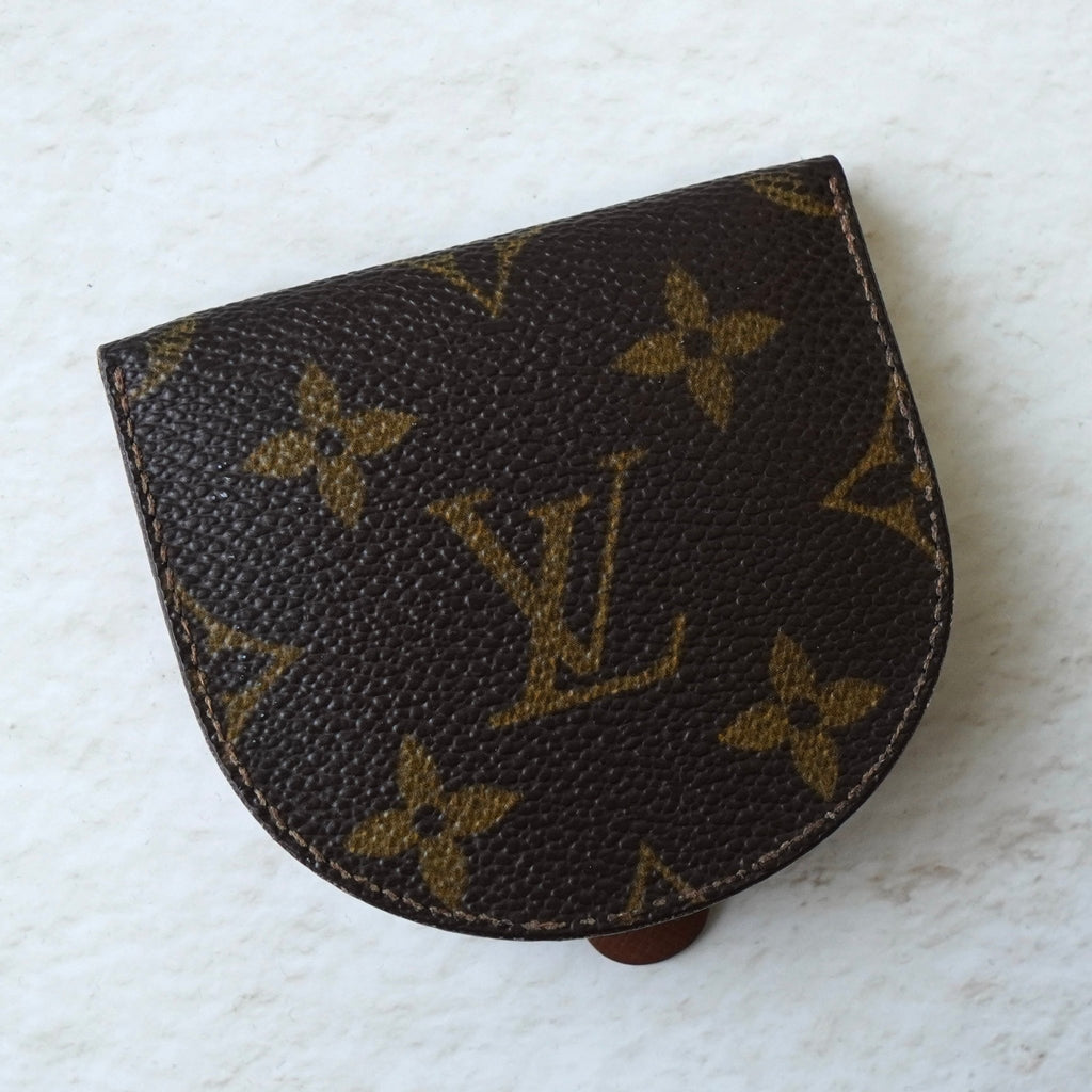 路易威登 Monogram Porte Monnaie Cubetto 零钱包，棕色，M61960