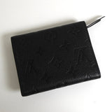 ルイ ヴィトン モノグラム アンプラント ポルトフォイユ ヴィクトリーヌ コンパクトウォレット 三つ折り財布 ブラック M64060 - NEWSED