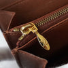 Louis Vuitton Monogram Portefeuille Sarah Etoile 长款钱包翻盖旋锁棕色 M66556