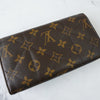 Louis Vuitton Monogram Portefeuille Sarah Etoile 长款钱包翻盖旋锁棕色 M66556