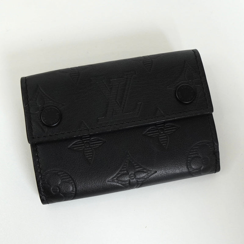 ルイ ヴィトン モノグラムシャドウ ディスカバリー コンパクトウォレット ブラック M67631 - NEWSED