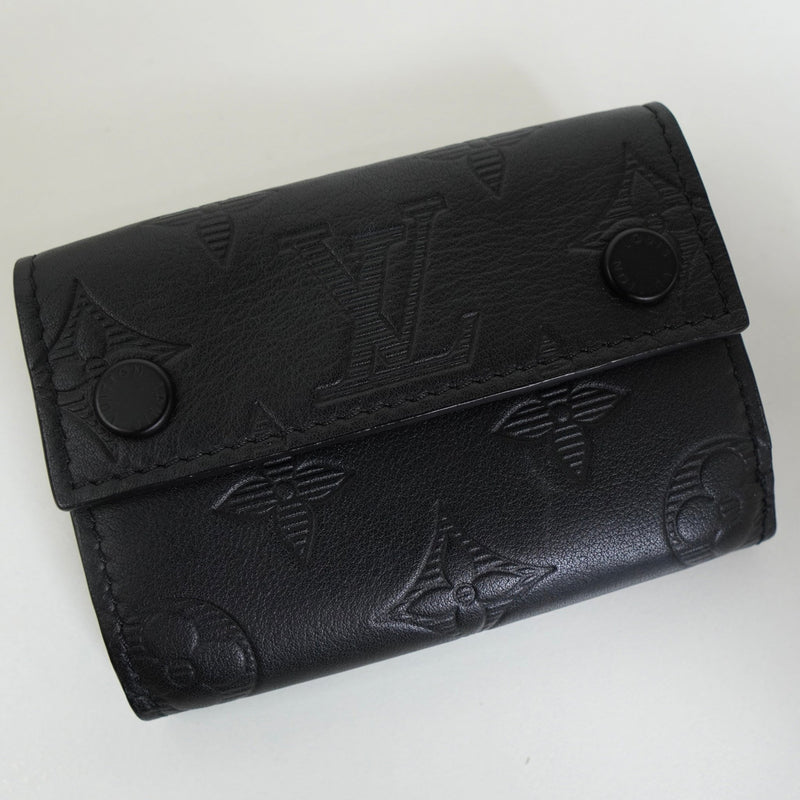 ルイ ヴィトン モノグラムシャドウ ディスカバリー コンパクトウォレット ブラック M67631 - NEWSED