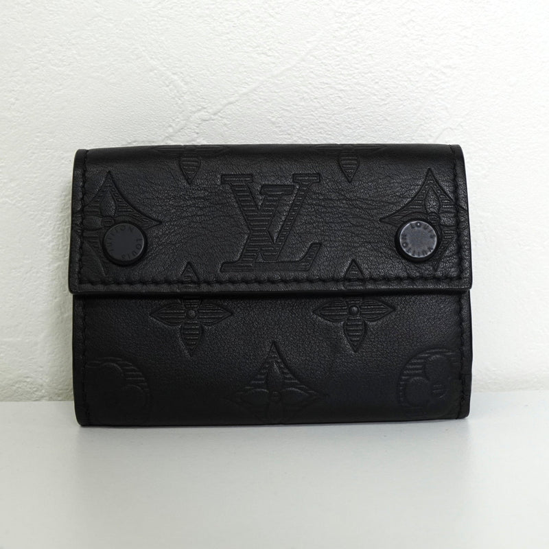 ルイ ヴィトン モノグラムシャドウ ディスカバリー コンパクトウォレット ブラック M67631 - NEWSED