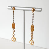 ルイヴィトン ロゴマニア ピアス M68076 OB0116 - NEWSED