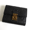 ルイ ヴィトン モノグラム アンプラント ポルトフォイユ メティスコンパクト コンパクトウォレット 三つ折り財布 ブラック M80880