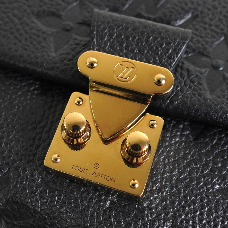 ルイ ヴィトン モノグラム アンプラント ポルトフォイユ メティスコンパクト コンパクトウォレット 三つ折り財布 ブラック M80880 - NEWSED